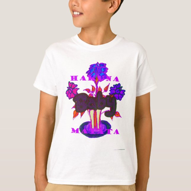 Kenyan Heart Art: Ich Liebe Kenya T-Shirt (Vorderseite)