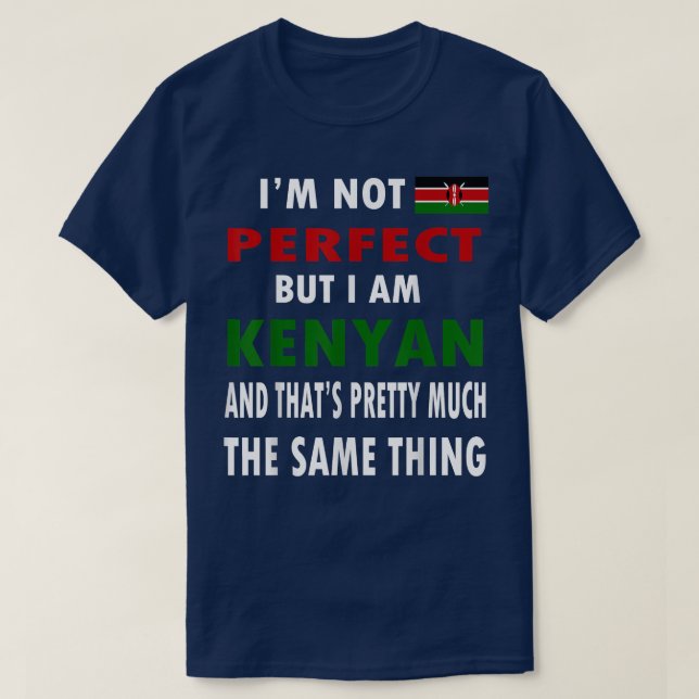 Kenyan Pride T Kenya Culture Gift  T-Shirt (Design vorne)
