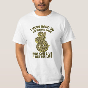 Kenyan Sand Boa Zitat T-Shirt