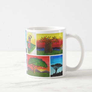 Kenyan scherzt Kunst-Tasse Kaffeetasse