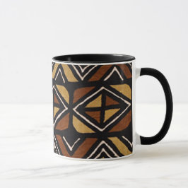 Kenyan-Schlamm-Stoff-Muster #2 Tasse
