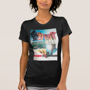 Kenyan Tapestes: Wildlife, Culture & Coastal Beach T-Shirt
