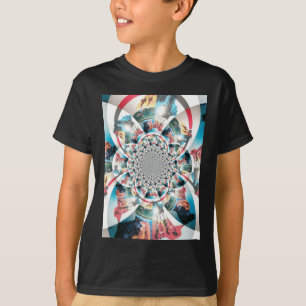 Kenyan Tapestry Kaleidoskop Art Print T-Shirt