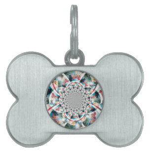 Kenyan Tapestry Kaleidoskop Art Print Tiermarke