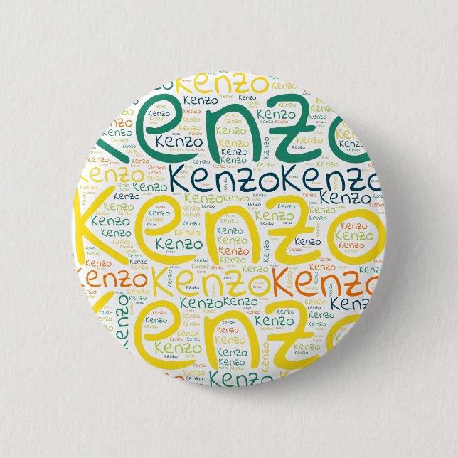 Kenzo Button (Vorderseite)