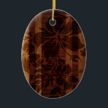 Keokea Beach Imitate Holzbrett Keramikornament<br><div class="desc">Auf der großen Insel Hawaii, ist ein felsiger Strand namens Keokea. Das Surfen ist nicht für Amateure. Diese Hüllen werden durch die wunderschön geformten Longboards inspiriert, die aus lokalen Wäldern gefertigt und für einen durchsichtigen Glanz poliert werden. Wir haben ein Overlay eines Pareau-Hibiskus hinzugefügt, um sie wirklich einzigartig zu machen....</div>