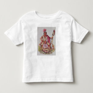 Keokuk oder "wachsamer Fox", Leiter des Sauks Kleinkind T-shirt