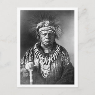 Keokuk ~ Sauk-Häuptling 1847 Postkarte