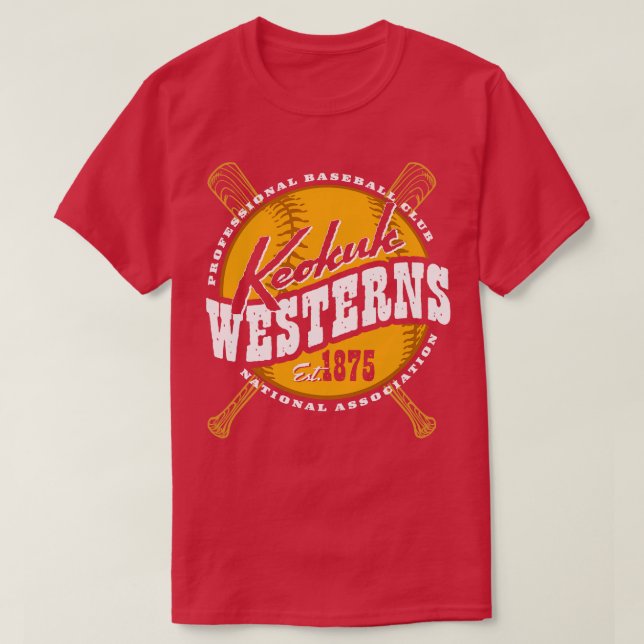 Keokuk Westerns T-Shirt (Design vorne)