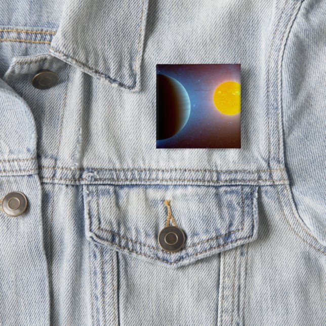 Kepler-10 Star System. Button (Beispiel)