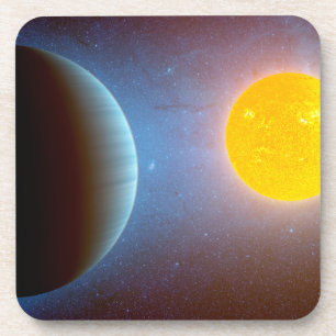 Kepler-10 Star System. Getränkeuntersetzer