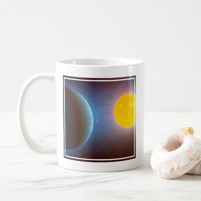 Kepler-10 Star System. Kaffeetasse (Mit Donut)