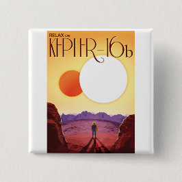 Kepler-16b: Binärer Sonnenuntergang Fine Art Weltr Button