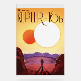 Kepler-16b : Coucher de soleil binaire sur l'espac
