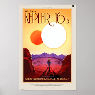 Kepler-16b Poster