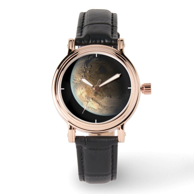 Kepler-186f Orbit eines fernen Sterns. Armbanduhr (Vorderseite)