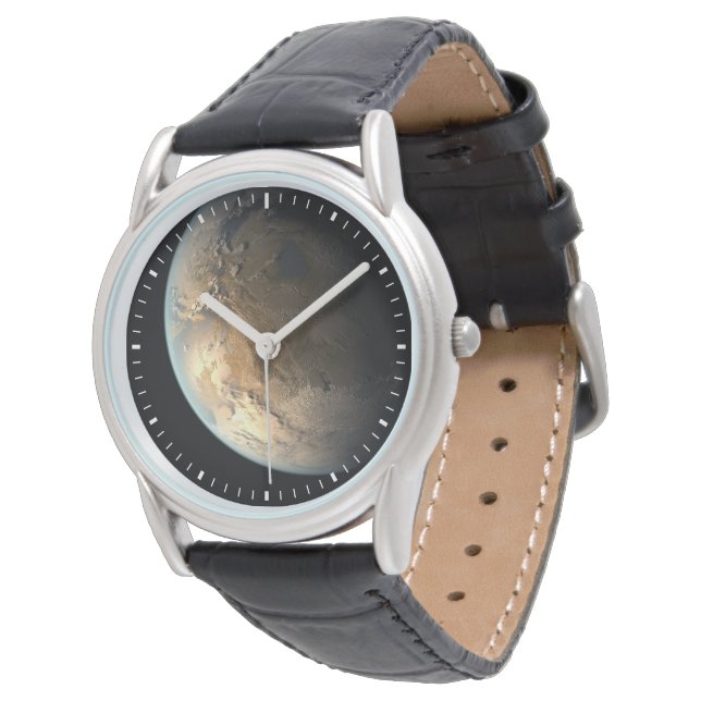 Kepler-186f Orbit eines fernen Sterns. Armbanduhr (Schrägansicht)