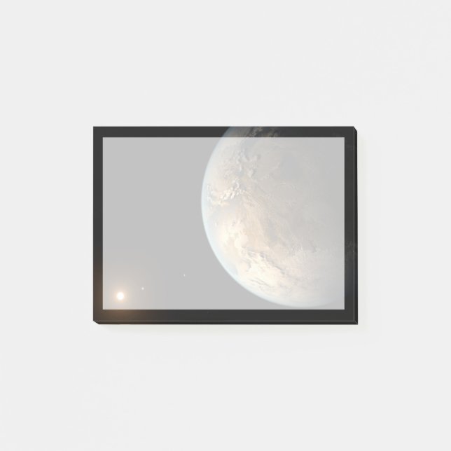 Kepler-186f Orbit eines fernen Sterns. Post-it Klebezettel (Vorderseite)