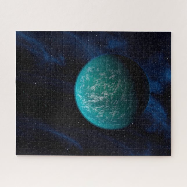 Kepler 22b, ein extrasolarer Planet. (Horizontal)