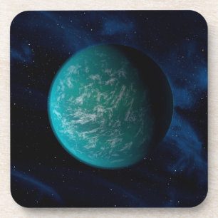 Kepler 22b, ein extrasolarer Planet. Getränkeuntersetzer