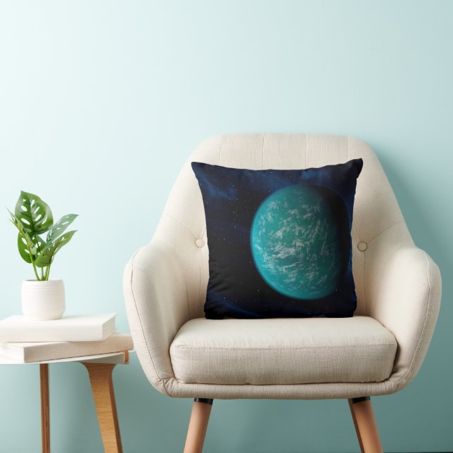 Kepler 22b, ein extrasolarer Planet. Kissen (Stuhl )