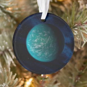 Kepler 22b, ein extrasolarer Planet. Ornament