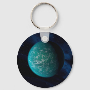 Kepler 22b, ein extrasolarer Planet. Schlüsselanhänger