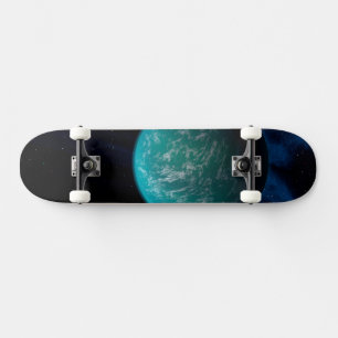 Kepler 22b, ein extrasolarer Planet. Skateboard