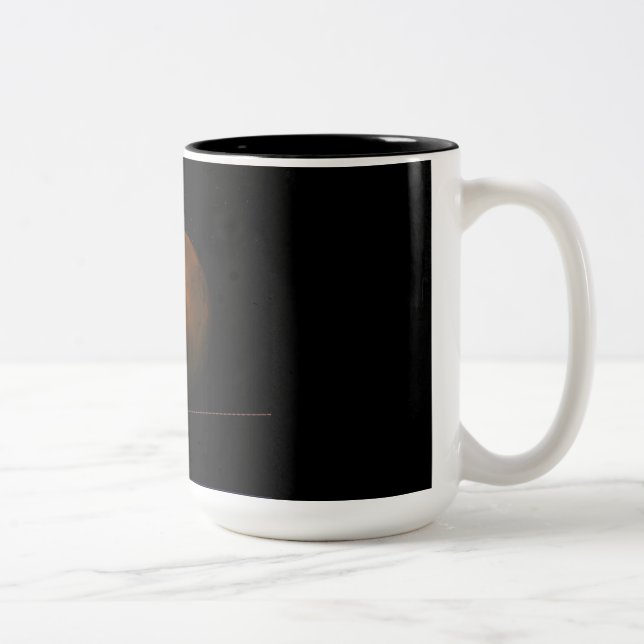 Kepler-62 E B & Kepler-62 E C cup Zweifarbige Tasse (Rechts)