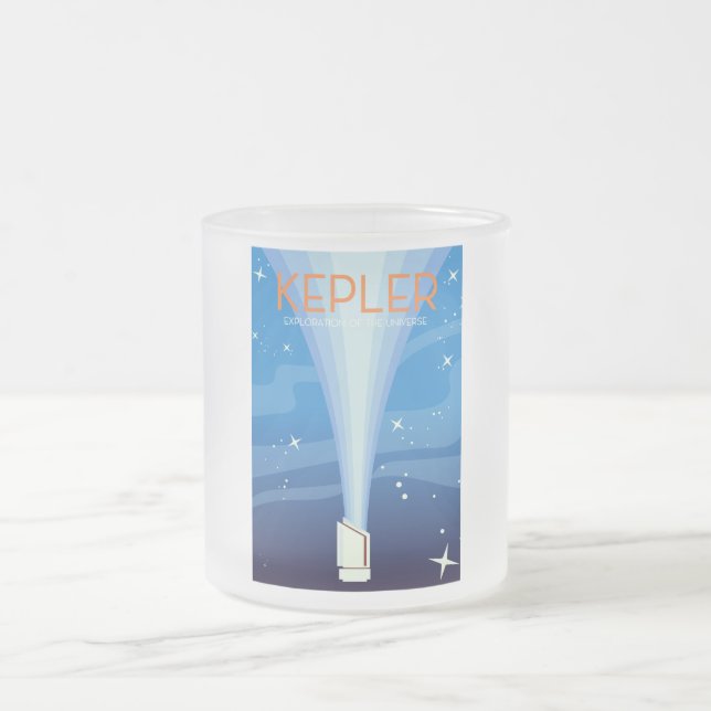 Kepler - Erforschung des Universums Mattglastasse (Mittel)