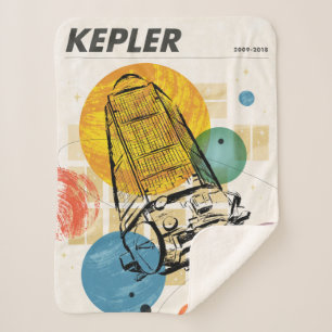 Kepler Space Telescope Poster. Sherpadecke