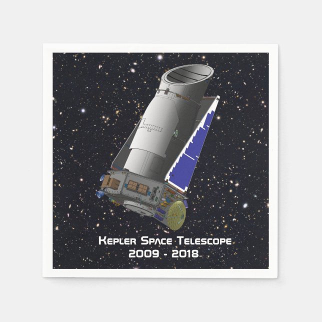 Kepler Space Teleskop Serviette (Vorderseite)