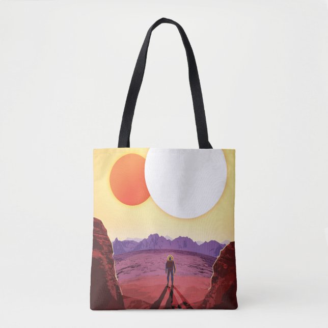 Kepler Space Travel Destination Planet Adventure Tasche (Vorderseite)