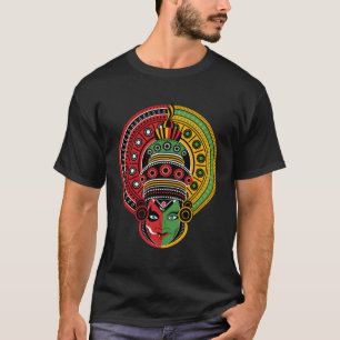 Kerala Kultur die beiden Gesichter von Theyyam und T-Shirt