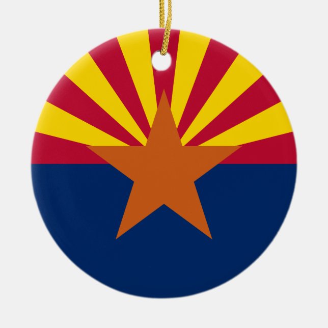 Keramik Arizona Ornament (Vorne)
