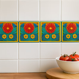 Keramik Art Deco Fliese