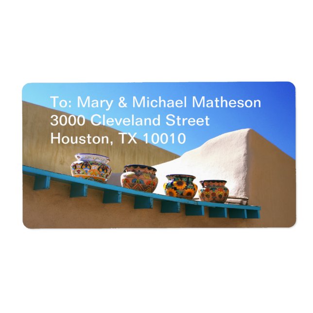 Keramik auf Adobe Wall (Vorne)