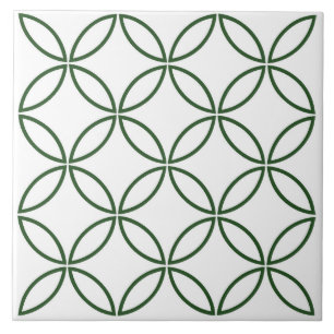 Keramik aus Cloverleaf Lattice Fliese