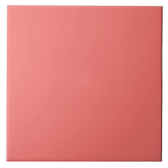 Keramik aus gebrannter Rose. Fliese (Vorderseite)