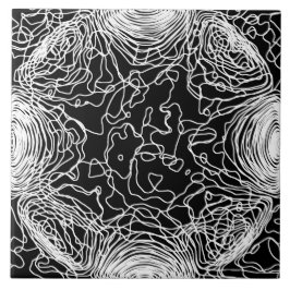 Keramik aus Weißgarn Fliese