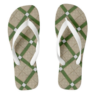Keramik Beton diagonale Fliesen Mittelmeer Flip Flops
