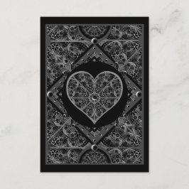 Keramik Black Begleitkarte