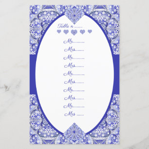 Keramik Blau des Graues