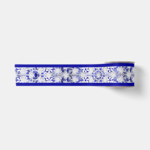 Keramik blau von Grieß & Schneeflocke Satinband