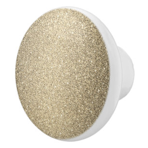 Keramik Cabinet Knob-Gold-Imitate Glitzer Keramikknauf