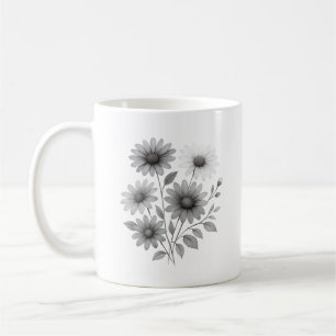 Keramik Coffee Tasse - Daisy Design - Corrine & Co
