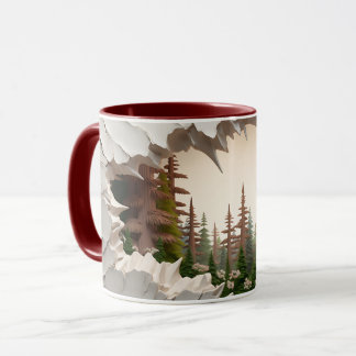 Keramik Cut-out Kaffee Tasse ☕