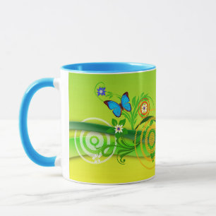 Keramik der Frühjahrsexplosion Tasse