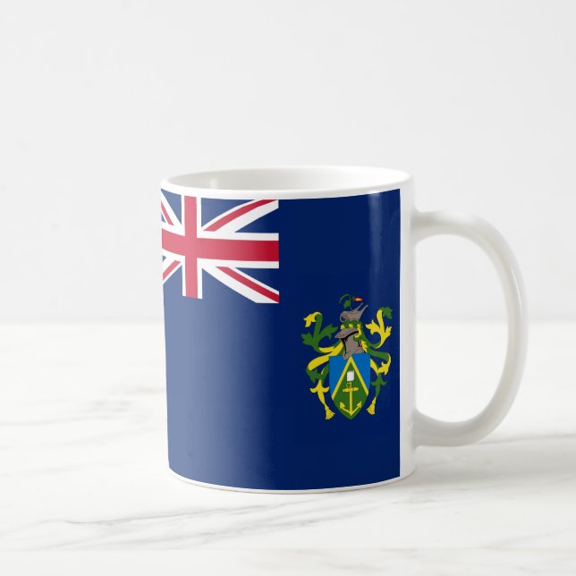 Keramik der Pitcairn-Inseln Kaffee-Tasse Kaffeetasse (Rechts)