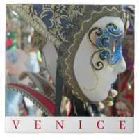Keramik der Venezianischen Karnevalmaske